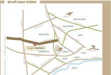 Saigon Homes - Vị trí Saigon Homes