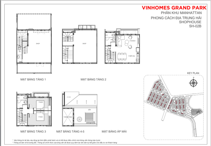 Bản vẽ Shophouse Vinhomes Grand Park, Quận 9 Chuyển nhượng nhà phố Vinhomes Grand Park Manhattan 