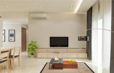 The Sun Avenue - Phòng khách mang phong cách trẻ trung căn hộ dự án The Sun Avenue