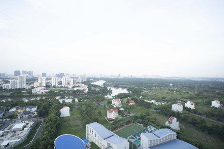 View Căn hộ Saigon South Residence view thông thoáng, đón gió mát mẻ.