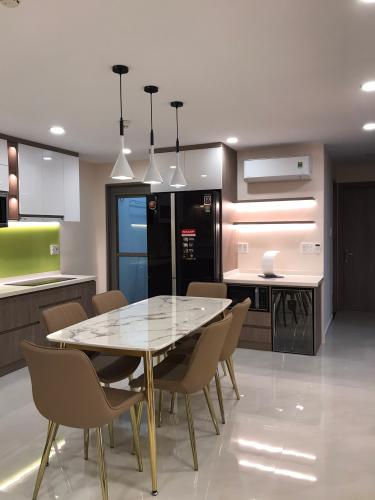 Phòng bếp  căn hộ Saigon South Residence Căn hộ thô tầng cao Saigon South Residence, view nội khu.