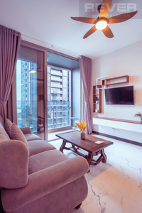 Căn hộ Empire City, Quận 2 Căn hộ Empire City tầng 16 có 1 phòng ngủ, bàn giao đầy đủ nội thất.