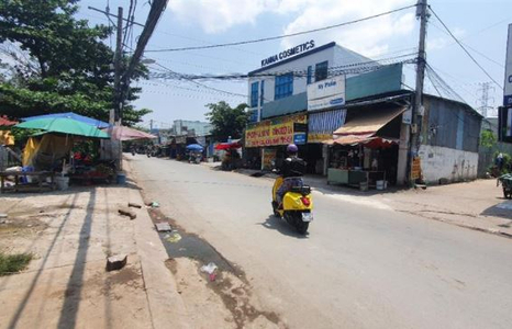 Đất nền Quận 12 Đất nền có 2 mặt tiền đường Võ Thị Thửa, diện tích 50m2 vuông vắn.