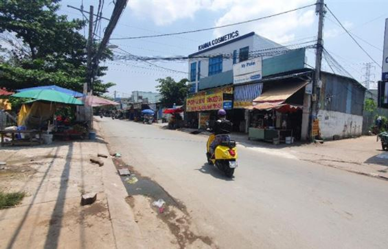 Đất nền Quận 12 Đất nền có 2 mặt tiền đường Võ Thị Thửa, diện tích 50m2 vuông vắn.