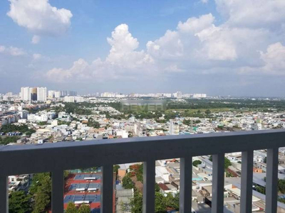 View căn hộ Tara Residence, Quận 8 Căn hộ Tara Residence tầng 19 thiết kế hiện đại, nội thất cơ bản.