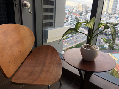 Căn hộ Sunwah Pearl, Quận Bình Thạnh Căn hộ Sunwah Pearl hướng ban công tây bắc đầy đủ nội thất diện tích 53m²