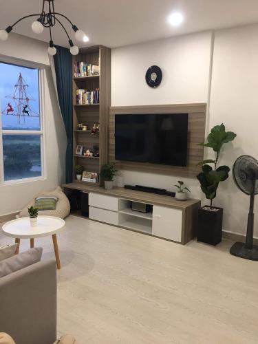 Phòng khách , Căn hộ CitiHome , Quận 2 Căn hộ chung cư CitiHome nội thất đầy đủ, view thành phố thoáng mát.