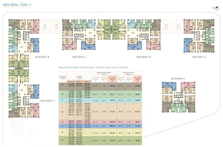 Mặt bằng tầng căn hộ Saigon South Residence Căn hộ tầng thấp view sông thoáng mát Saigon South Residence.