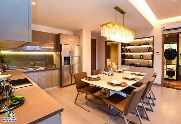 Nhà mẫu Sky 89 An Gia Căn hộ Sky 89 An Gia tầng cao, bàn giao nội thất cơ bản.