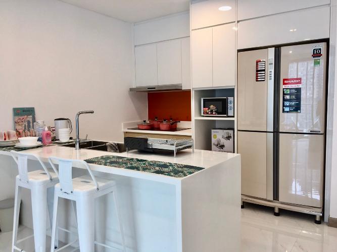 Căn hộ Sunwah Pearl, Quận Bình Thạnh Căn hộ Sunwah Pearl tầng 12A ban công hướng Đông Bắc, đầy đủ nội thất.