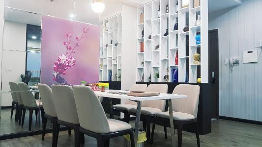 Phòng ăn Lexington Residence Quận 2 Căn hộ Lexington Residence nội thất tiện nghi, view thoáng mát.