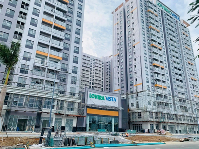 Căn hộ Lovera Vista, Huyện Bình Chánh Căn hộ Lovera Vista hướng ban công tây bắc nội thất cơ bản diện tích 65m²