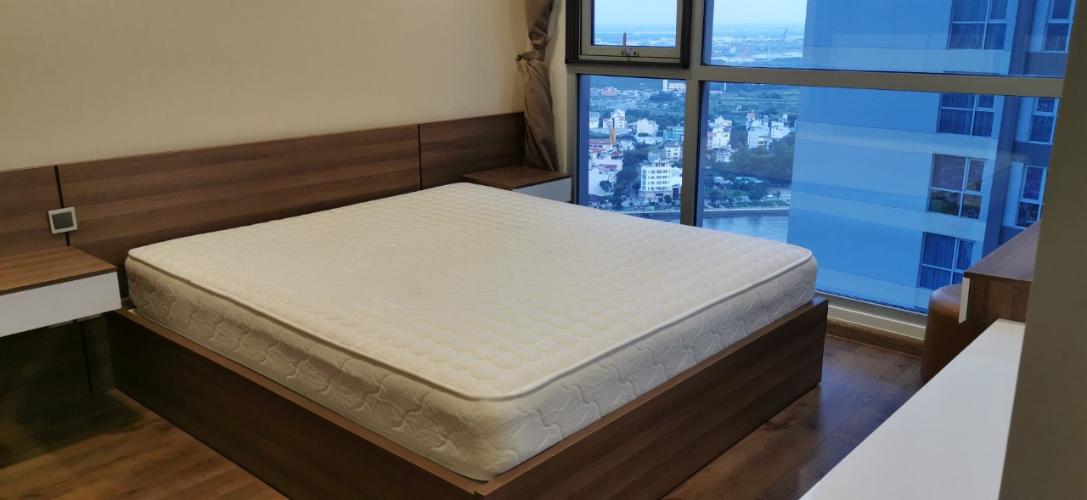 Phòng ngủ Vinhomes Central Park Căn hộ Vinhomes Central Park tầng cao mát mẻ, đầy đủ nội thất.