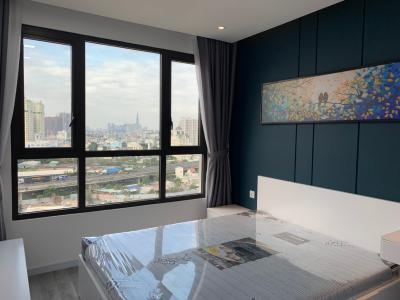 Phòng ngủ căn hộ Riviera Point, Quận 7 Căn hộ tầng 8 Riviera Point cửa hướng Tây Bắc, view thoáng mát.