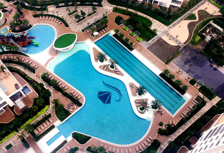 Tiện ích căn hộ Diamond Riverside, Quận 8 Căn hộ Đảo Kim Cương tầng 22 view sông Sài Gòn thoáng mát.