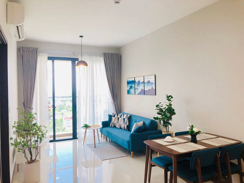 Căn hộ One Verandah diện tích 55.8m2, đầy đủ nội thất.