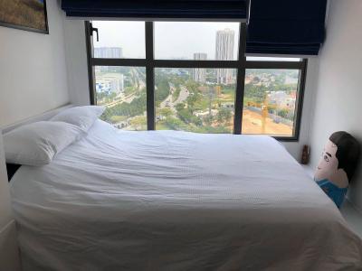 phòng ngủ Căn hộ The Sun Avenue  Căn hộ The Sun Avenue 3 phòng ngủ nội thất đầy đủ