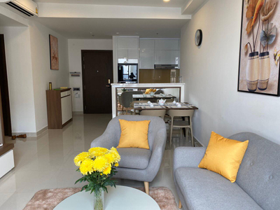 Căn hộ The Tresor, Quận 4 Căn hộ tầng 21 The Tresor diện tích 65m2, view thành phố thoáng mát.