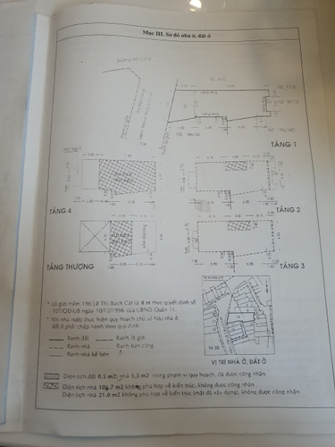 Nhà phố Quận 11 Nhà phố thiết kế 4 tầng đúc kiên cố, bàn giao nhà không có nội thất.