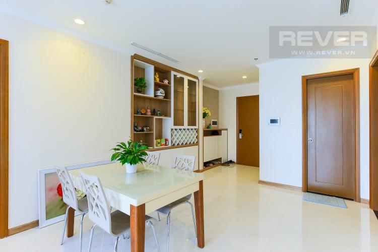 Bàn Ăn Căn hộ Vinhomes Central Park tầng cao L2, 3 phòng ngủ, nội thất đầy đủ
