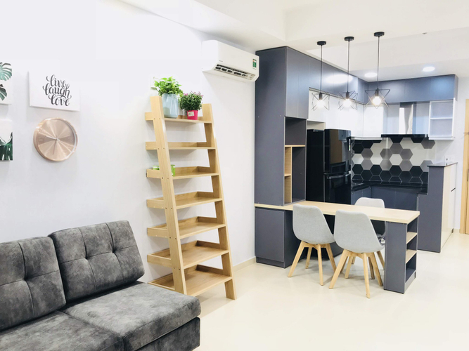 Căn hộ M-One Nam Sài Gòn, Quận 7 Căn hộ M-One Nam Sài Gòn tầng 10 thiết kế 2 phòng ngủ, nội thất cơ bản.