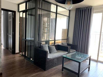 Phòng khách  căn hộ Sunrise Riverside, Huyện Nhà Bè Căn hộ Sunrise Riverside ban công hướng Đông, đầy đủ nội thất.