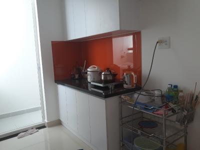 Phòng bếp căn hộ 9 View Apartment, Quận 9 Căn hộ 9 View Apartment cửa hướng Tây Bắc, view nội khu.