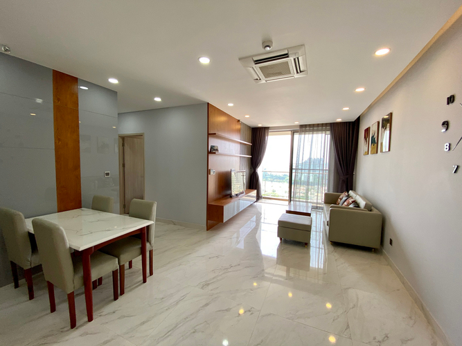 Căn hộ Phú Mỹ Hưng Midtown, Quận 7 Căn hộ Phú Mỹ Hưng Midtown tầng 19 view đón gió thoáng mát, đầy đủ nội thất.