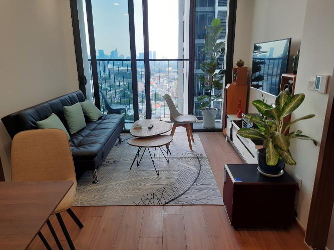 Phòng khách căn hộ Eco Green Saigon Căn hộ Eco Green Saigon 2 phòng ngủ thiết kế hiện đại đầy đủ nội thất