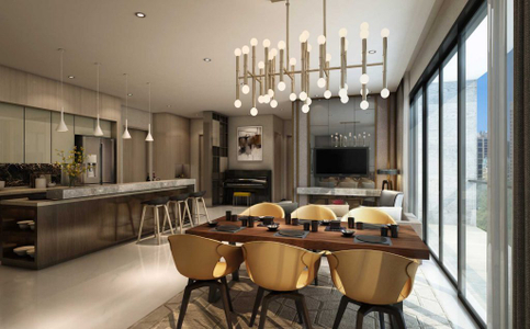  Căn hộ tầng 10 Empire City Thủ Thiêm cửa chính Tây Bắc, nội thất cơ bản