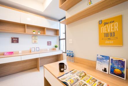 Phòng khách căn hộ RIVERGATE RESIDENCE Cho thuê căn hộ RiverGate Residence 1PN, tháp B, diện tích 26m2, đầy đủ nội thất