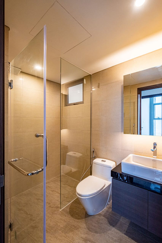  Căn hộ có 3 phòng ngủ Empire City tầng 26, bàn giao nội thất cơ bản.