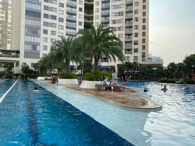 Tiện ích căn hộ Diamond Riverside, Quận 8 Căn hộ Đảo Kim Cương tầng 22 view sông Sài Gòn thoáng mát.