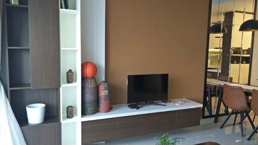 phòng khách Cho thuê căn hộ Sunrise Riverside 3 phòng ngủ diện tích 92m2