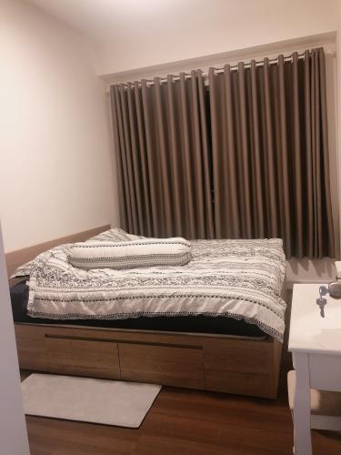 Phòng ngủ căn hộ The Sun Avenue Bán Căn hộ The Sun Avenue đầy đủ nội thất, cửa hướng Đông Bắc