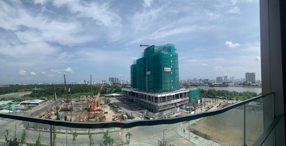 View căn hộ Empire City, Quận 2 Căn hộ tầng 8 Empire City diện tích 63.94m2, bàn giao nội thất cơ bản.