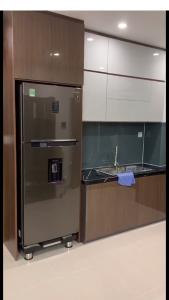 Phòng khách Vinhomes Grand Park Quận 9 Căn hộ Vinhomes Grand Park tầng trung, đón view nội khu mát mẻ.