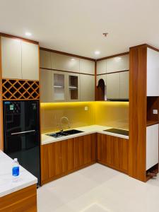 Phòng bếp căn hộ Vinhomes Grand Park, Quận 9 Căn hộ Vinhomes Grand Park view tầng cao nội khu yên tĩnh.