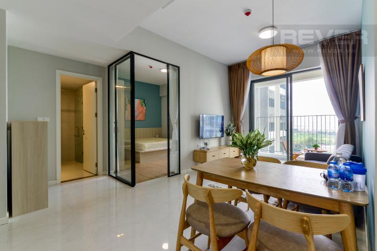 Phòng Khách Căn hộ Masteri An Phú tầng 11 diện tích 52m2, đầy đủ nội thất.