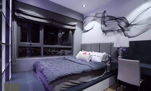 Căn hộ Masteri Thảo Điền, Quận 2 Căn hộ Masteri Thảo Điền tầng 36 thiết kế 2 phòng ngủ, 