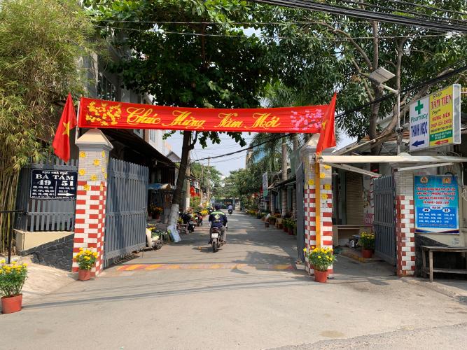 Đường trước mặt bằng kinh doanh Quận 2 Mặt bằng kinh doanh Quận 2 diện tích 85m2, đường rộng 7m, tiện kinh doanh