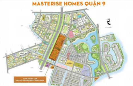 Dự án căn hộ Masteri Centre Point , Quận 9 Căn hộ Masteri Centre Point tầng 16 thiết kế hiện đại, nội thất cơ bản.