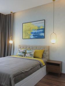 Phòng ngủ One Verandah Quận 2 Căn hộ One Verandah hướng ban công đông bắc đầy đủ nội thất diện tích 76m²