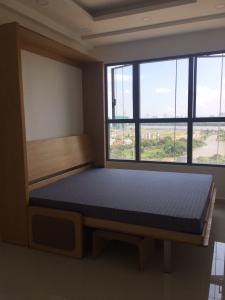 Phòng ngủ căn hộ The Sun Avenue, Quận 2 Căn hộ The Sun Avenue tầng 13 view thành phố, đầy đủ nội thất.