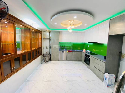 Nhà phố Quận 12 Nhà phố mặt tiền đường Tân Thới Hiệp 9, diện tích 75m2 đầy đủ nội thất.