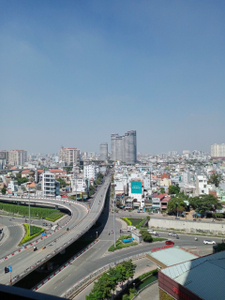 View căn hộ Sunwah Pearl, Quận Bình Thạnh Căn hộ Sunwah Pearl hướng ban công tây bắc đầy đủ nội thất diện tích 53m²