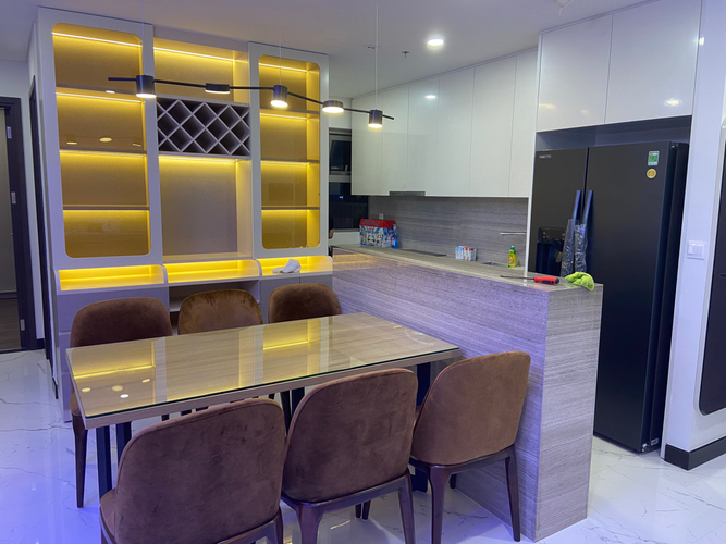  Căn hộ có 2 phòng ngủ Empire City tầng 26 diện tích 91.4m2, đầy đủ nội thất.