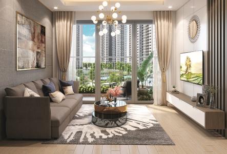 Nhà mẫu Vinhomes Grand Park Quận 9 Căn hộ Vinhomes Grand Park tầng trung, view ngoài thoáng mát.