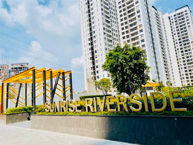 Căn hộ Sunrise Riverside, Huyện Nhà Bè Căn hộ Sunrise Riverside tầng thấp diện tích 83.15m2, đầy đủ nội thất.