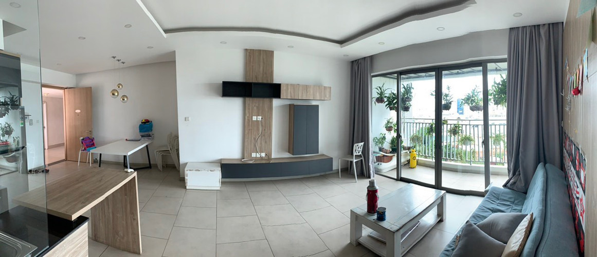 Căn hộ Riviera Point, Quận 7 Căn hộ Riviera Point tầng thấp tiện di chuyển, bàn giao nội thất cơ bản.